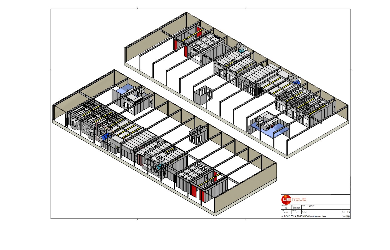 3D afbeelding ABS Den Elzen Capelle USI-Nederland
